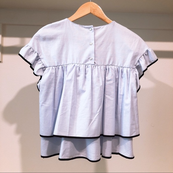 Zara Ruffle Top - Picture 2 of 3
